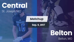 Matchup: Central  vs. Belton  2016