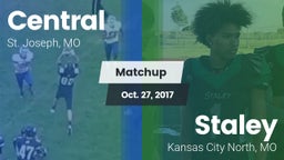 Matchup: Central  vs. Staley  2017