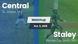 Matchup: Central  vs. Staley  2018