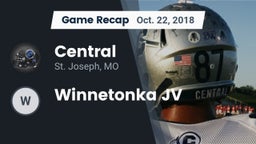 Recap: Central  vs. Winnetonka JV 2018