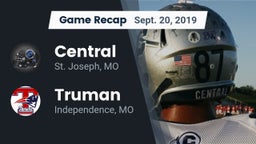 Recap: Central  vs. Truman  2019