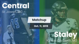 Matchup: Central  vs. Staley  2019