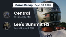 Recap: Central  vs. Lee's Summit HS 2020