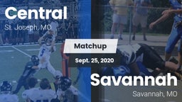 Matchup: Central  vs. Savannah  2020