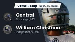 Recap: Central  vs. William Chrisman  2022