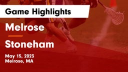Melrose  vs Stoneham  Game Highlights - May 15, 2023
