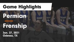 Permian  vs Frenship  Game Highlights - Jan. 27, 2021