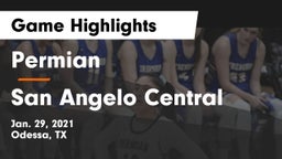 Permian  vs San Angelo Central  Game Highlights - Jan. 29, 2021