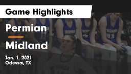 Permian  vs Midland  Game Highlights - Jan. 1, 2021