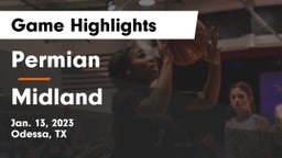 Permian  vs Midland  Game Highlights - Jan. 13, 2023