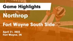 Northrop  vs Fort Wayne South Side Game Highlights - April 21, 2023