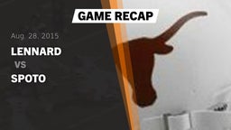 Recap: Lennard  vs. Spoto 2015