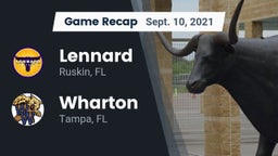Recap: Lennard  vs. Wharton  2021