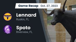 Recap: Lennard  vs. Spoto  2023