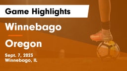 Winnebago  vs Oregon  Game Highlights - Sept. 7, 2023