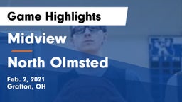 Midview  vs North Olmsted  Game Highlights - Feb. 2, 2021