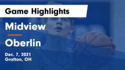 Midview  vs Oberlin  Game Highlights - Dec. 7, 2021