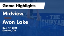 Midview  vs Avon Lake  Game Highlights - Dec. 17, 2021