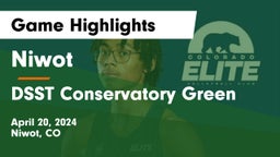 Niwot  vs DSST Conservatory Green Game Highlights - April 20, 2024