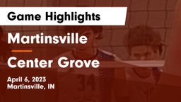 Martinsville  vs Center Grove  Game Highlights - April 6, 2023
