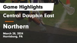 Central Dauphin East  vs Northern  Game Highlights - March 28, 2024
