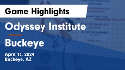 Odyssey Institute vs Buckeye Game Highlights - April 13, 2024