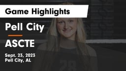 Pell City  vs ASCTE Game Highlights - Sept. 23, 2023