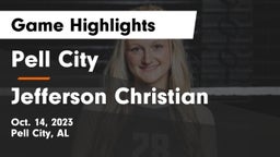 Pell City  vs Jefferson Christian Game Highlights - Oct. 14, 2023