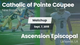 Matchup: Catholic Pointe vs. Ascension Episcopal  2018