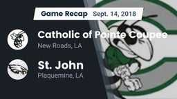 Recap: Catholic of Pointe Coupee vs. St. John  2018