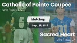 Matchup: Catholic Pointe vs. Sacred Heart  2018