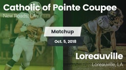 Matchup: Catholic Pointe vs. Loreauville  2018