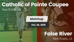 Matchup: Catholic Pointe vs. False River  2018