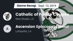 Recap: Catholic of Pointe Coupee vs. Ascension Episcopal School 2019