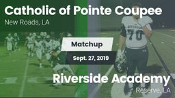Matchup: Catholic Pointe vs. Riverside Academy 2019