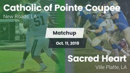 Matchup: Catholic Pointe vs. Sacred Heart  2019