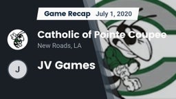 Recap: Catholic of Pointe Coupee vs. JV Games 2020