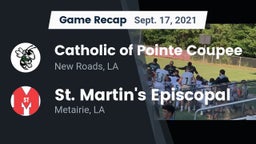 Recap: Catholic of Pointe Coupee vs. St. Martin's Episcopal  2021
