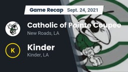 Recap: Catholic of Pointe Coupee vs. Kinder  2021