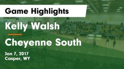 Kelly Walsh  vs Cheyenne South  Game Highlights - Jan 7, 2017