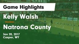 Kelly Walsh  vs Natrona County  Game Highlights - Jan 20, 2017