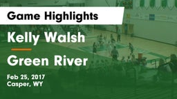 Kelly Walsh  vs Green River  Game Highlights - Feb 25, 2017