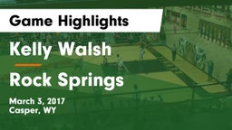 Kelly Walsh  vs Rock Springs  Game Highlights - March 3, 2017