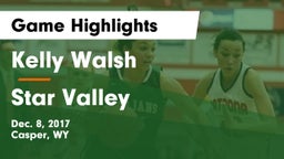 Kelly Walsh  vs Star Valley  Game Highlights - Dec. 8, 2017