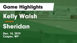 Kelly Walsh  vs Sheridan  Game Highlights - Dec. 14, 2019