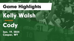 Kelly Walsh  vs Cody  Game Highlights - Jan. 19, 2024