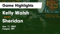 Kelly Walsh  vs Sheridan  Game Highlights - Jan. 11, 2024