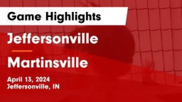 Jeffersonville  vs Martinsville  Game Highlights - April 13, 2024