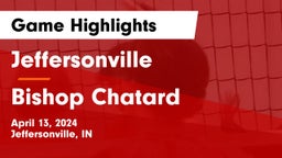 Jeffersonville  vs Bishop Chatard  Game Highlights - April 13, 2024