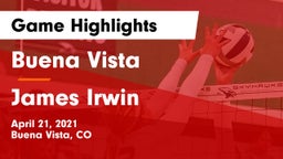Buena Vista  vs James Irwin Game Highlights - April 21, 2021